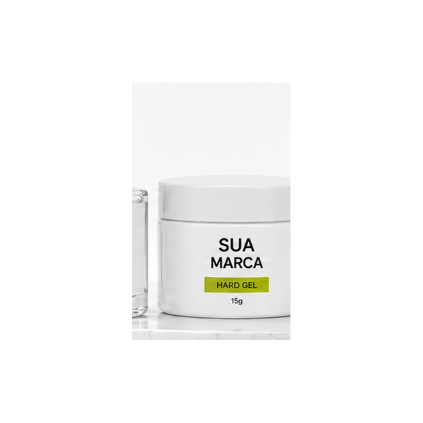 Gel Hard Clear 15 g com sua marca